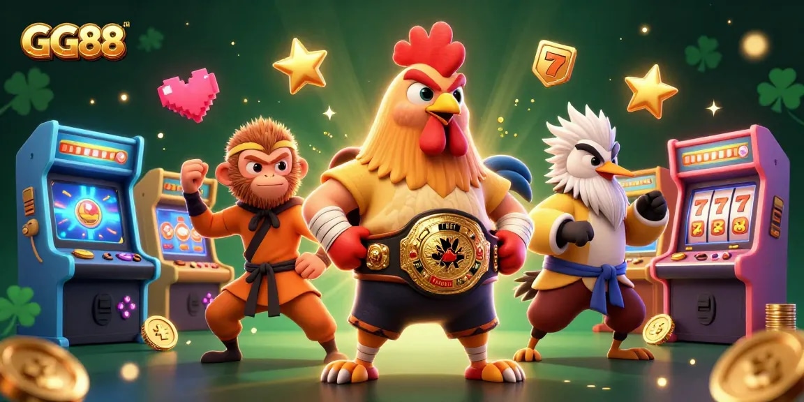 Experience thrilling gameplay at GG88 with vibrant characters and immersive casino elements.