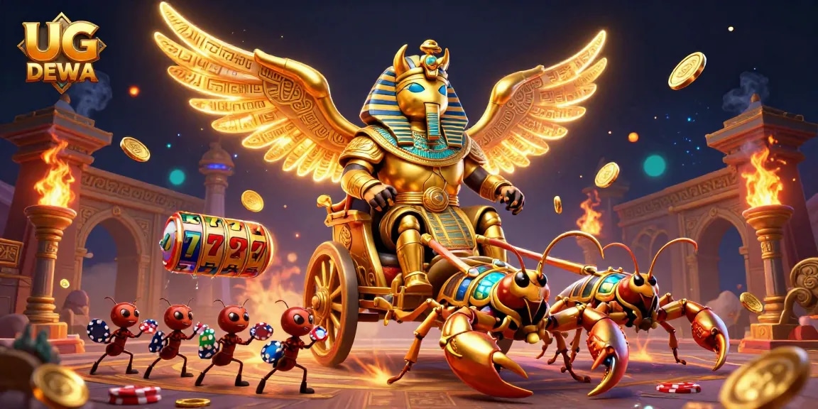 Engage with UG DEWA's ultimate slot adventure featuring vibrant characters and dynamic gaming elements.