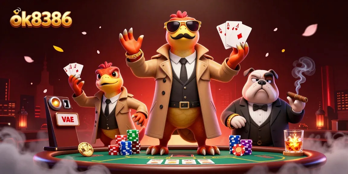 Experience the thrilling atmosphere of ok8386 with raptors trying to enter a VIP casino lounge.