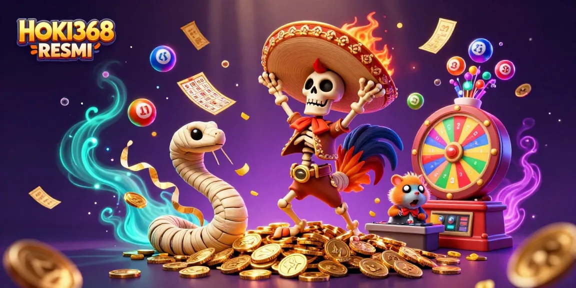 Celebrate big wins with HOKI368 RESMI in this vibrant, high-stakes gambling scene.