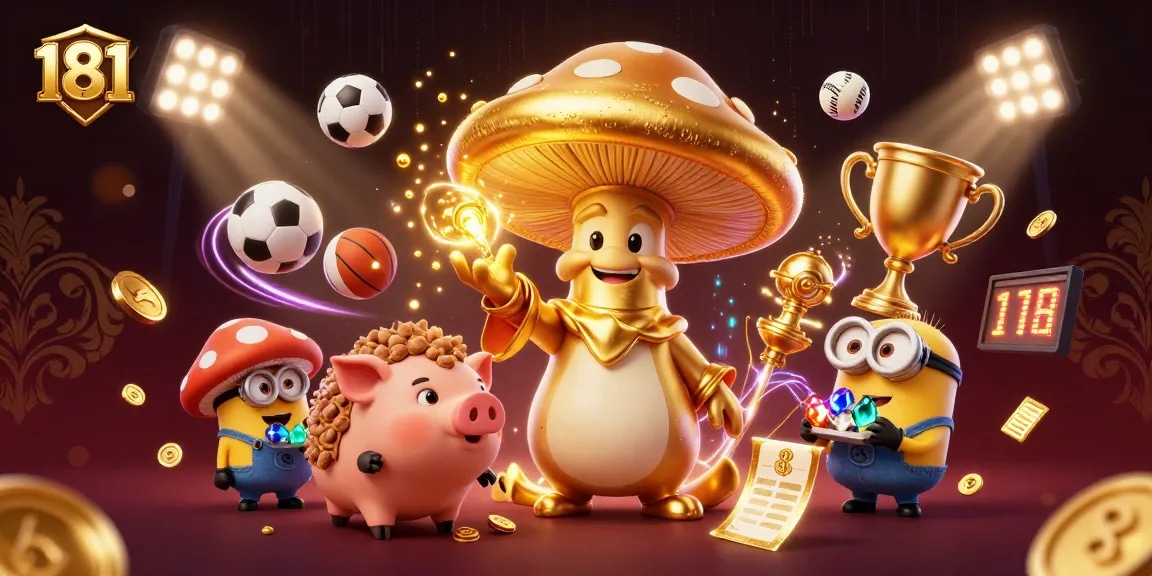 Experience thrilling wins at 181bet with vibrant 3D gaming visuals and dynamic sports action.