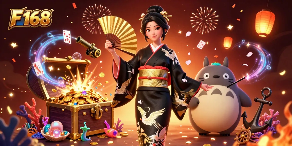 Engage in thrilling gameplay at F 168 with vibrant characters and dynamic casino elements!