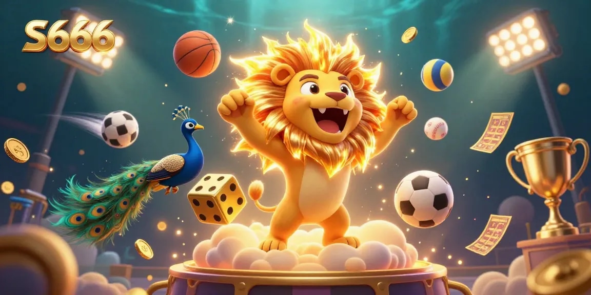 Engage with S666's thrilling online casino experience featuring vibrant 3D elements for an immersive gaming journey.