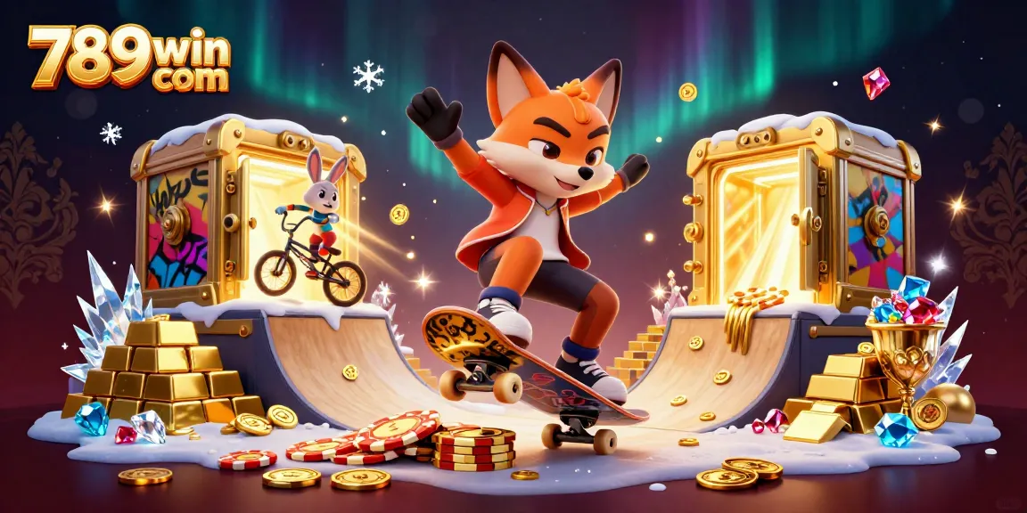 Experience thrilling gameplay at 789win com, featuring vibrant casino elements and engaging characters.