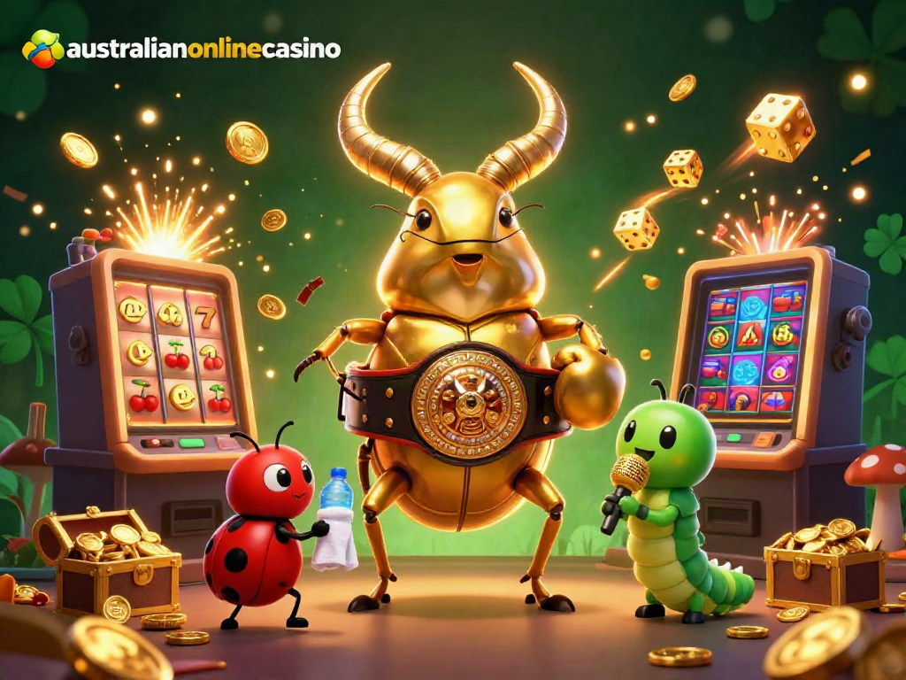 Spin jackpots with the dynamic characters of australianonlinecasino in vibrant 3D casino action.