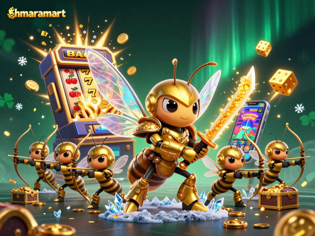 Engage with hmaramart's thrilling casino experience featuring vibrant 3D action and jackpot excitement.