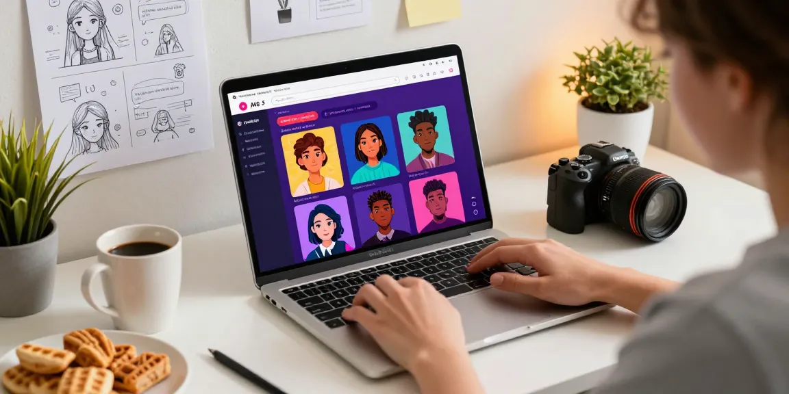 Engaging user experience with character AI NSFW platform, CrushOn.AI, showcasing diverse avatars and interactive interface.